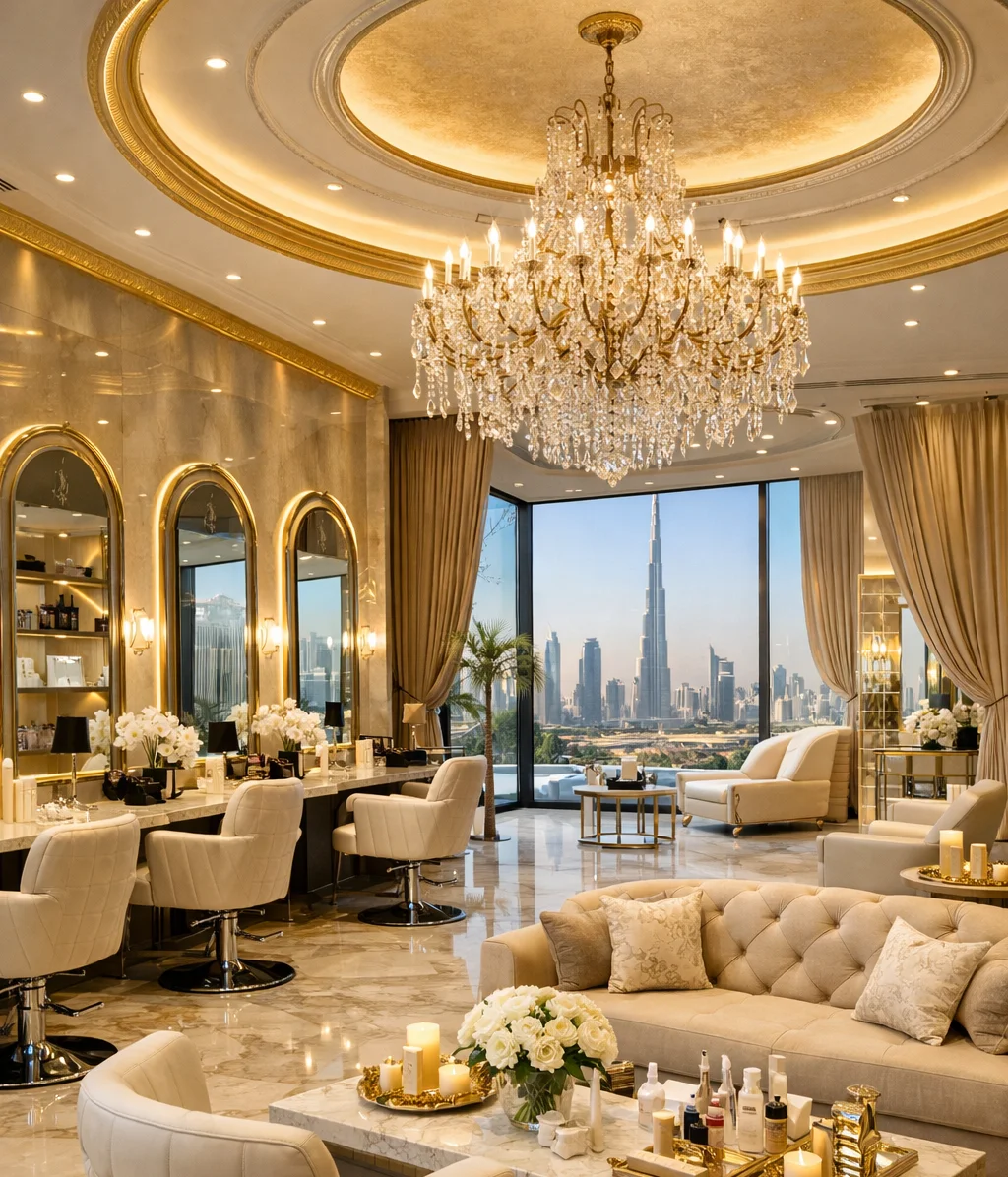 Luxury Premium Salon in Dubai | High-End Beauty & Spa Experience