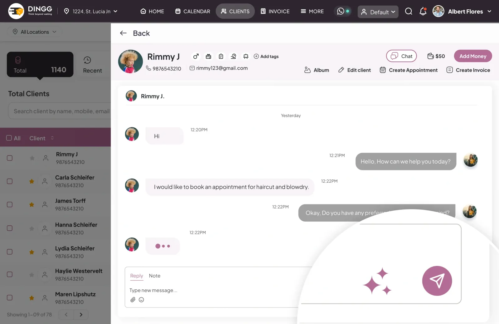 AI-Powered Message Creation