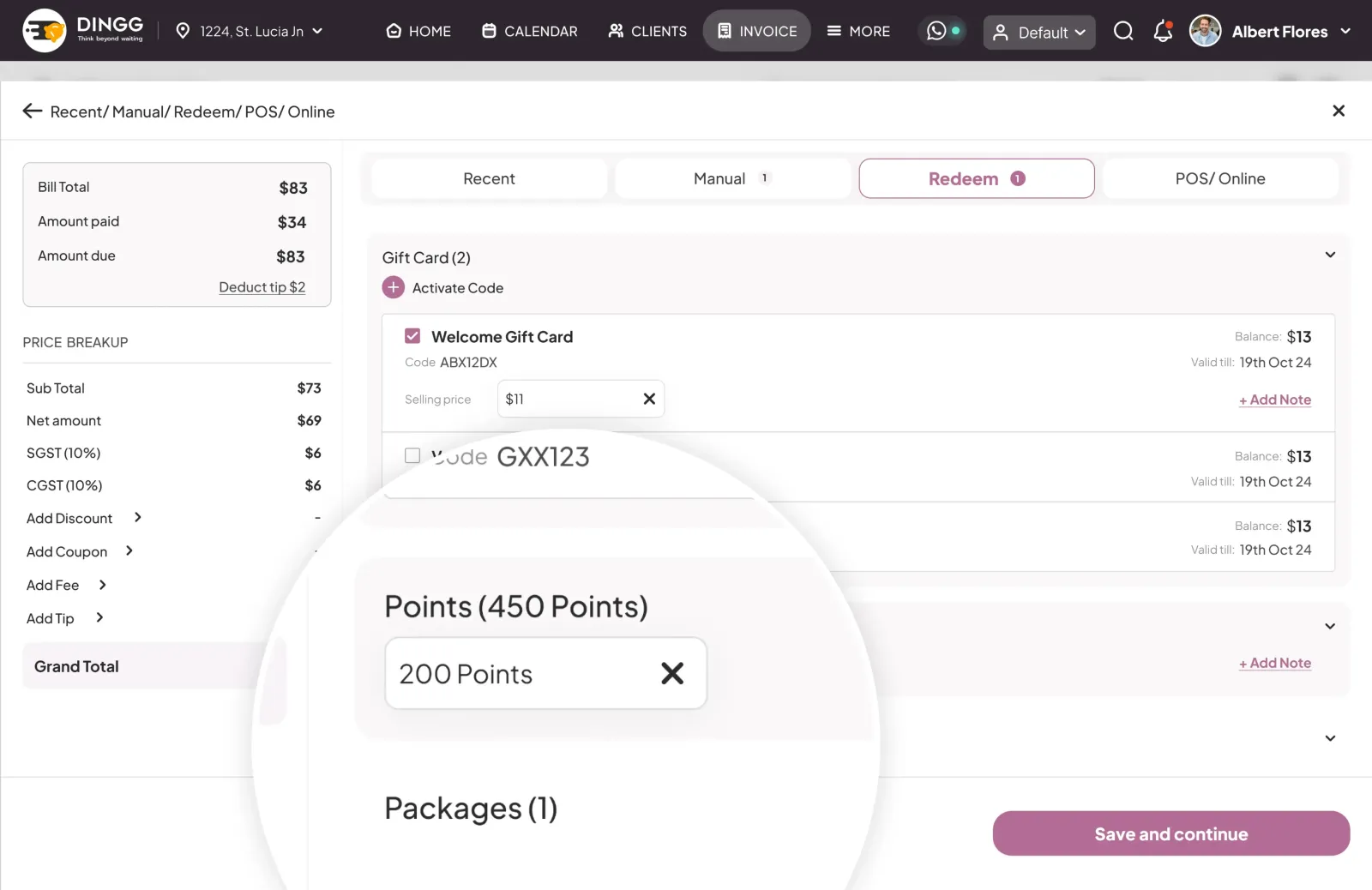 Automated Point Tracking & Redemption