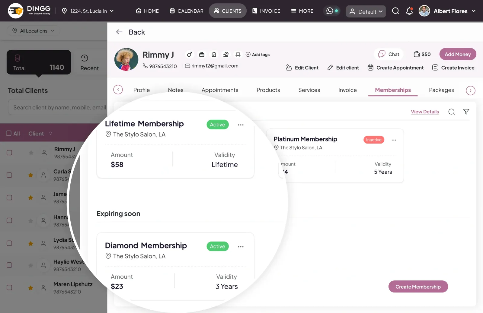 Customizable Membership Tiers