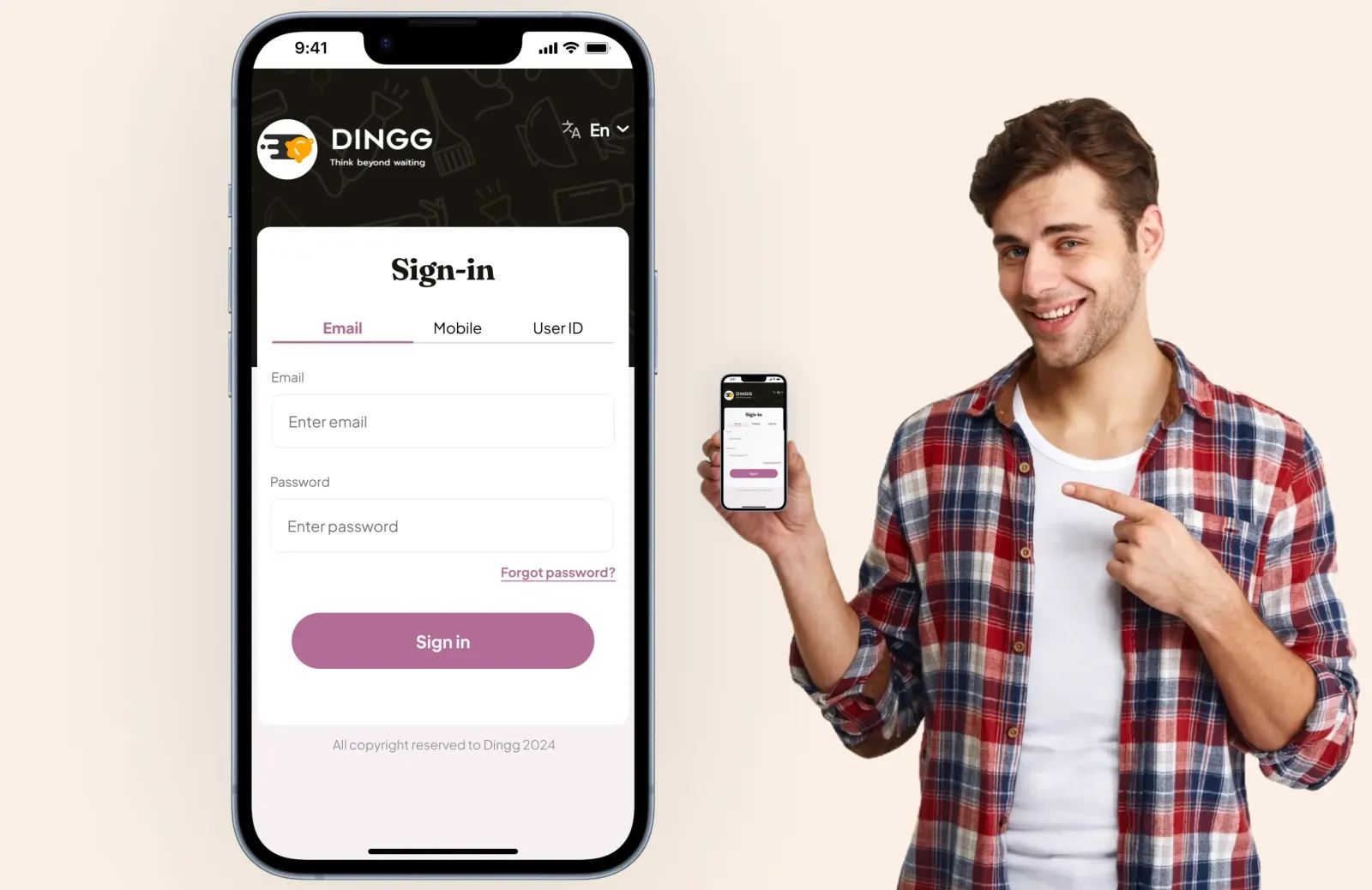 Mobile App & Self-Service Portal