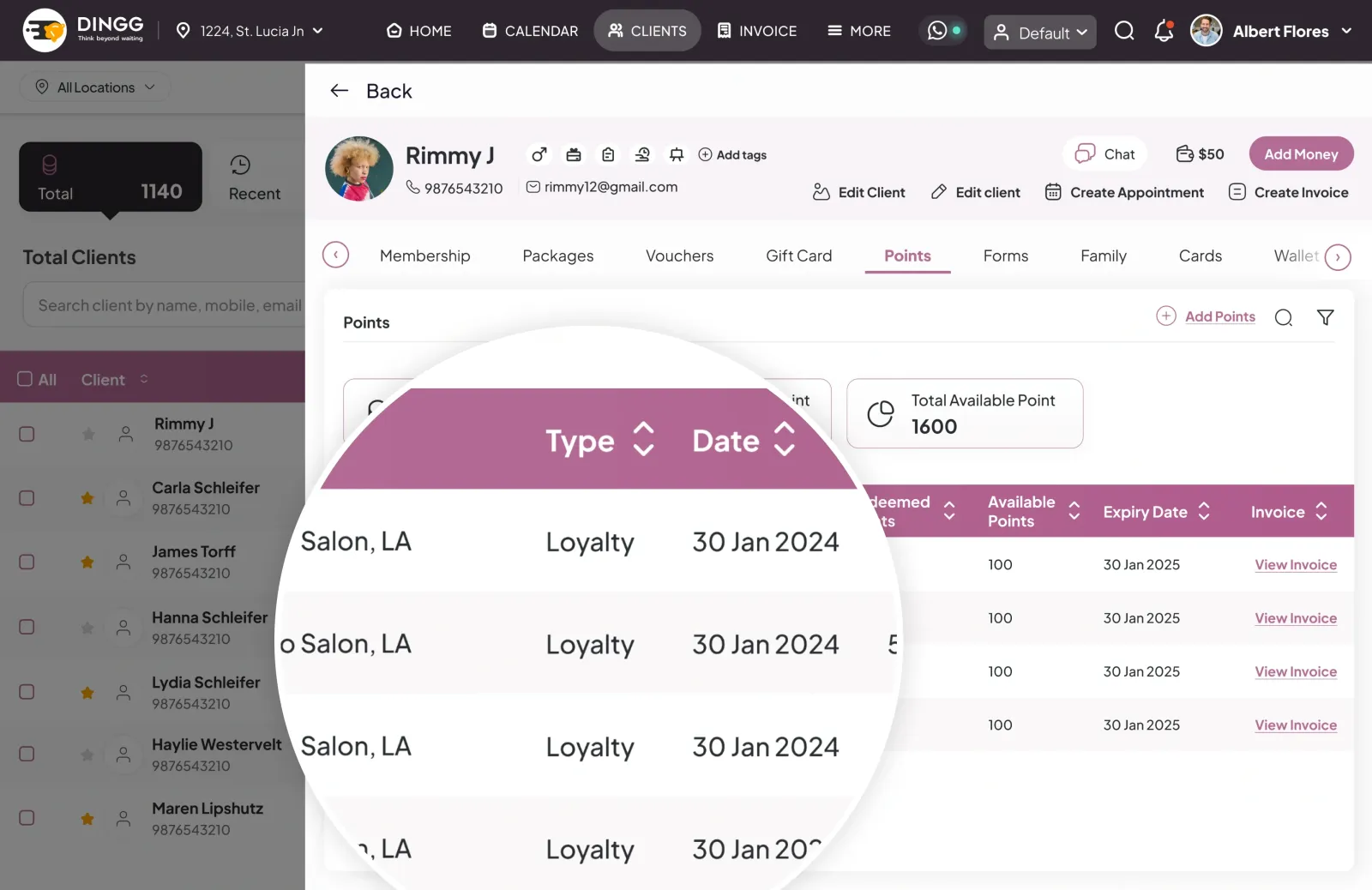 Loyalty Program Integration