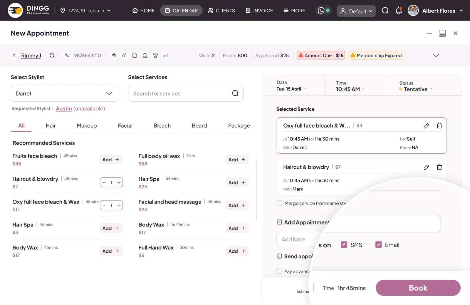 Multi-Channel Booking