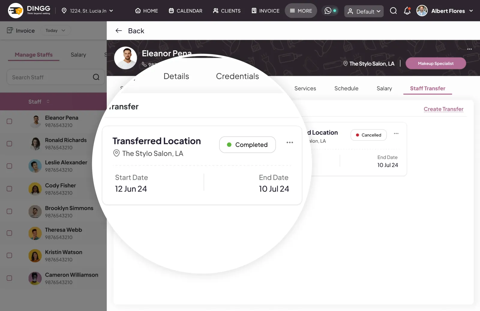 Multi Location Support for Bookings