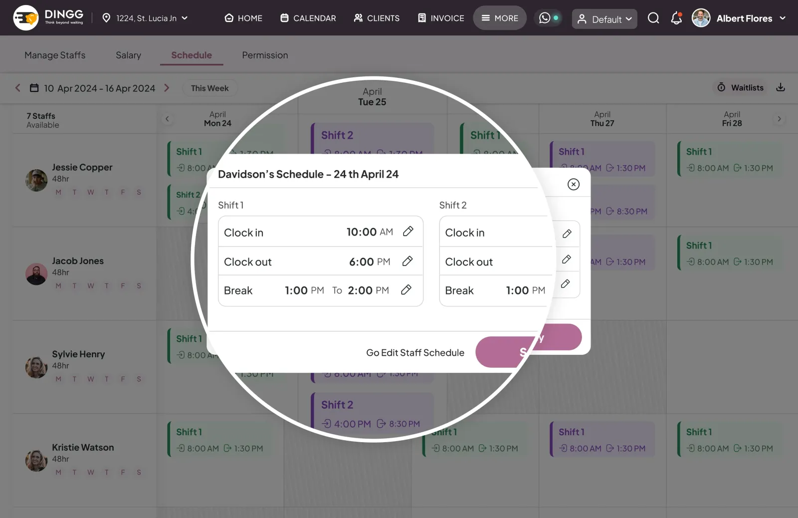 One Dashboard Supports Multiple Locations