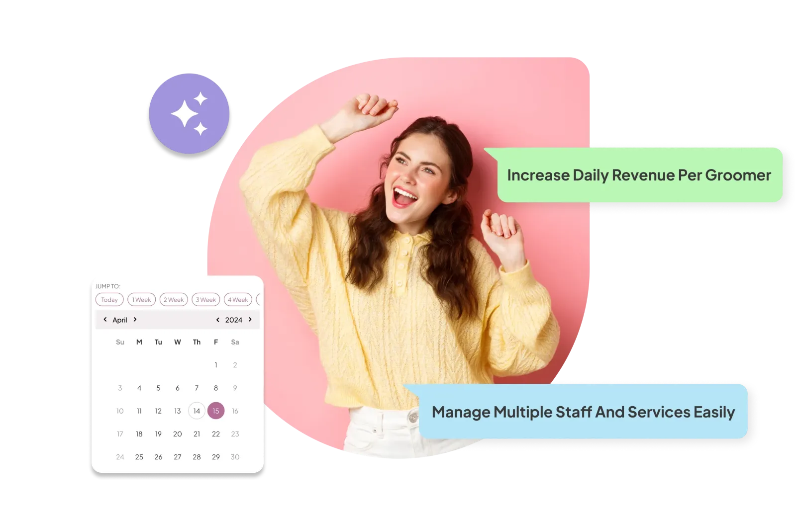 Online Booking + AI calendar Management With