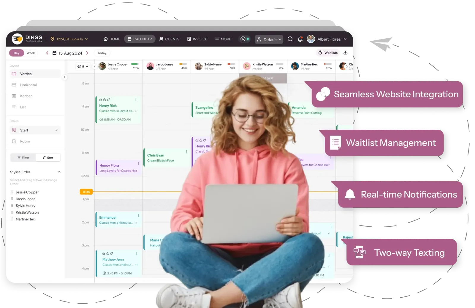 Online Booking & Scheduling