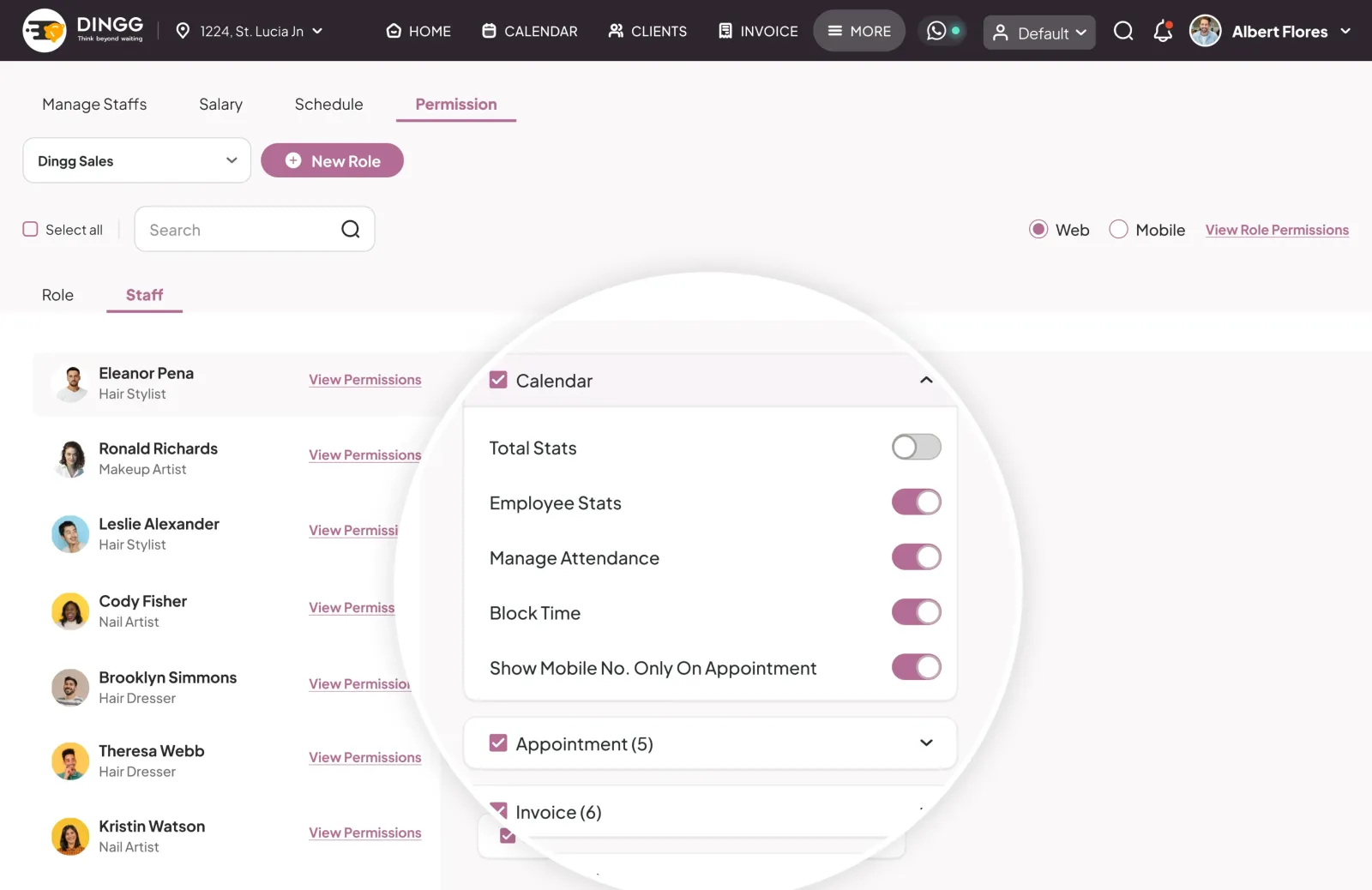 Role Based Access